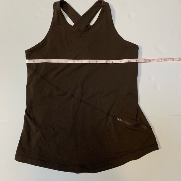 Lululemon brown cross back tank - Picture 4 of 5